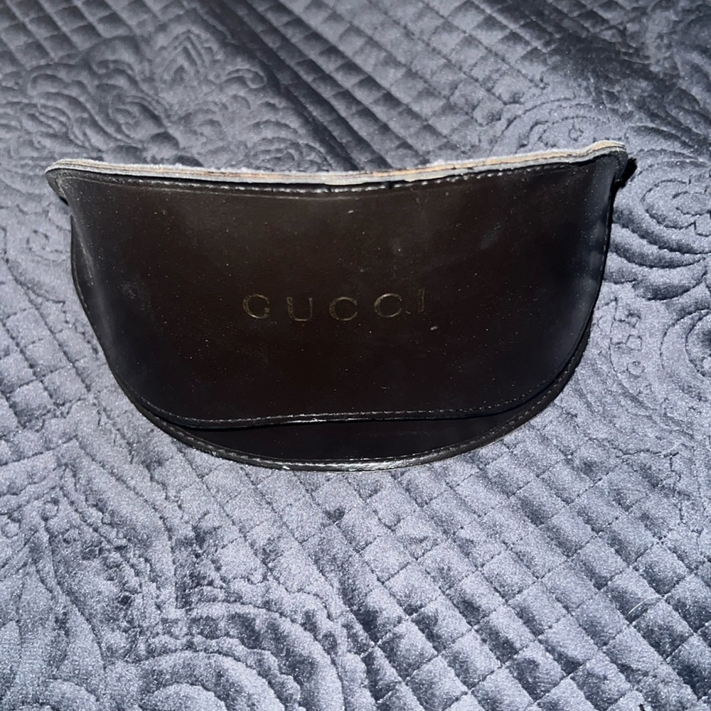 Vintage Gucci glasses case.